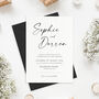 Luxury Wedding Invitation Elegant With Envelope The Isla Collection, thumbnail 1 of 11