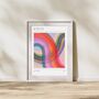 Dolly Parton Abstract Song Painting Art Print, thumbnail 4 of 4