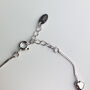 Sterling Silver Tiny Heart Charm Bracelet, thumbnail 4 of 6