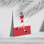 Emile Smith Rowe North London Reds Print, thumbnail 3 of 4