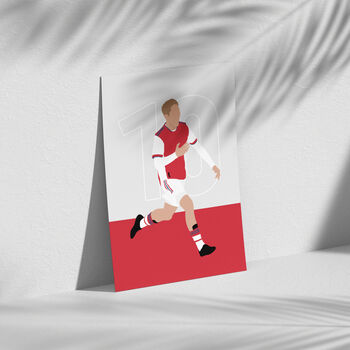 Emile Smith Rowe North London Reds Print, 3 of 4