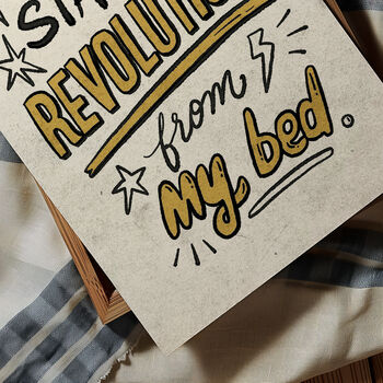 Oasis Music Print, Revolution From My Bed, 3 of 12