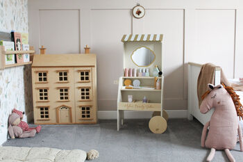 Personalised Wooden Beauty Salon Vanity Toy, 12 of 12