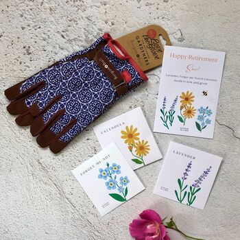 Gardening Gloves And Flower Garden Seed Kit To Sow Now, 3 of 9