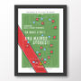 Manchester United Mainoo Fa Cup Final Goal Poster, thumbnail 7 of 7