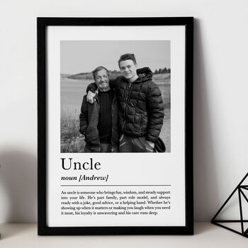 Personalised Uncle Print, Gift For Uncle, 2 of 6
