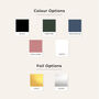 Favourite Poem, Song, Vows, Custom Metallic Gold Print, thumbnail 6 of 9