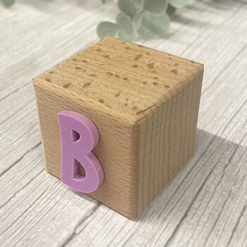 Personalised Baby Name Blocks Nursery Decoration, 5 of 9