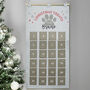 Personalised Pet Advent Calendar In Silver Grey, thumbnail 3 of 3