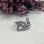 925 Sterling Silver Octopus Tentacles Ring, thumbnail 1 of 9