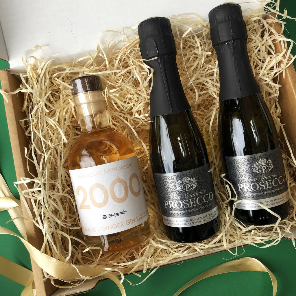 Personalised Gin And Prosecco Gift Set, 1 of 6