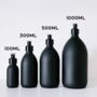 Refillable Matt Black Glass Bottle, thumbnail 4 of 9