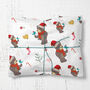Christmas Memorial Gift Wrapping Paper Roll Or Folded, thumbnail 1 of 3
