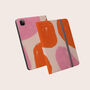 Paint Bobbles Vegan Leather iPad Pro Folio Case, thumbnail 2 of 7