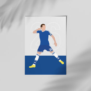 John Terry The Blues Football Poster, 3 of 3