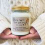 Robins Appear … Personalisable Scented Soy Candle, thumbnail 1 of 10
