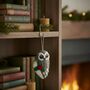 Handmade Felt Carol The Christmas Owl Decoration, thumbnail 3 of 3