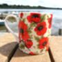 Jumbo Mug In Vibrant Red Poppy Design, thumbnail 8 of 12