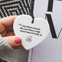 Friendship Positivity Quote Keepsake Heart Gift Here For You, thumbnail 1 of 3