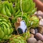 The Duo Tree Agate Necklace, 18ct Gold Plated, thumbnail 5 of 11