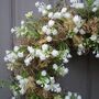 All Year Gypsophila Heart Wreath Gift Wedding, thumbnail 2 of 4