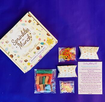 Kid's Sweetie And Bead Jewelry Making Kit, 2 of 6