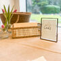 Natural Seagrass Cards Basket For Weddings, thumbnail 2 of 4