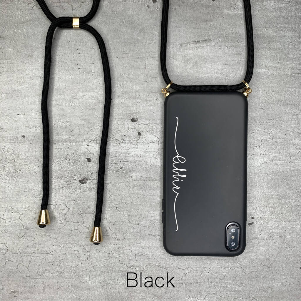 Personalised Eco Friendly Rope Case Cover For iPhone By