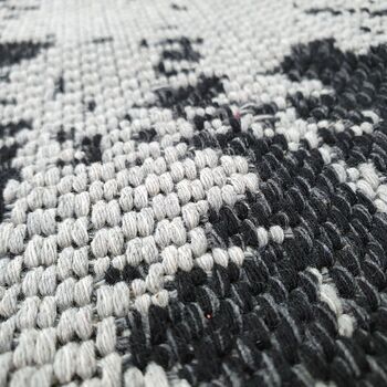Black Abstract Rug The Noah, 3 of 5