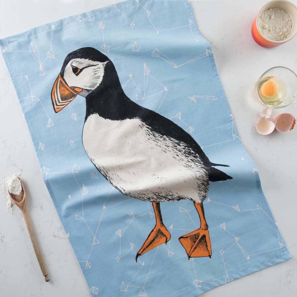 Puffin Dish Towel, 1 of 6
