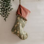 William Morris Pimpernel Christmas Stocking, thumbnail 3 of 4
