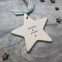 'Daddy And' Child's Name Father's Day Keepsake Star, thumbnail 2 of 5