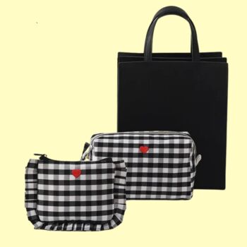 We Love Gingham The Make Up Bag And Purse Gift Box, 3 of 8