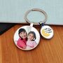 Personalised 'Moon And Back' Photo Keyring, thumbnail 4 of 4