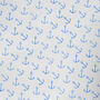 Blue Anchor Wrapping Paper Roll Or Folded, thumbnail 2 of 2