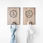 Personalised Couple's Wooden Peg Hook, thumbnail 4 of 12