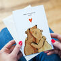 Personalised Bears Valentine's Card, thumbnail 4 of 4