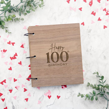 Personalised Milestone Birthday Photo Album, 9 of 10