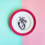 Anatomical Heart Vintage Plate Home Decor, thumbnail 2 of 5