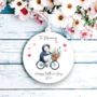 Personalised Mother's Day Penguin Riding Bike, thumbnail 1 of 2