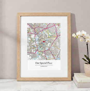 Our Special Place Personalised Map Print, 10 of 10
