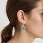 Caledonia Thistle Earrings Scottish Gift, thumbnail 7 of 7
