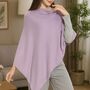 All Season Comfort Wool Blend Poncho, thumbnail 1 of 6