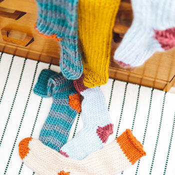 Knit Kit 'Sock It To Me' Lounge Socks, 11 of 11