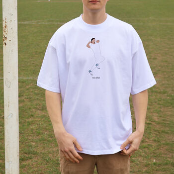 Jimmy Anderson England Cricket Oversized T Shirt, 8 of 10