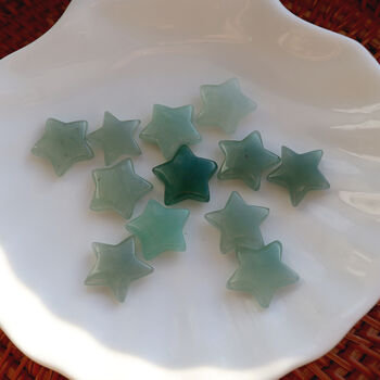 Serene Green Aventurine Crystal Star, 3 of 5