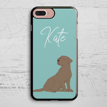 Personalised Labrador Dog Phone Case, 2 of 3