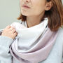 Personalised Shimmering Cashmere Blend Gradient Scarf, thumbnail 4 of 12
