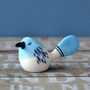 Fantail Ceramic Bird, thumbnail 1 of 4