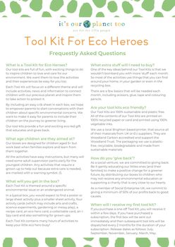 Children's Eco Activity Box: A World Of Waste, 12 of 12